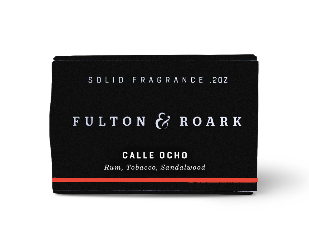 calle ocho rum tobacco sandalwood Fulton & Roark Fragrance Vial Sample at Checkout, 1.5 mL youre likely to catch the light "Picture this... You step into