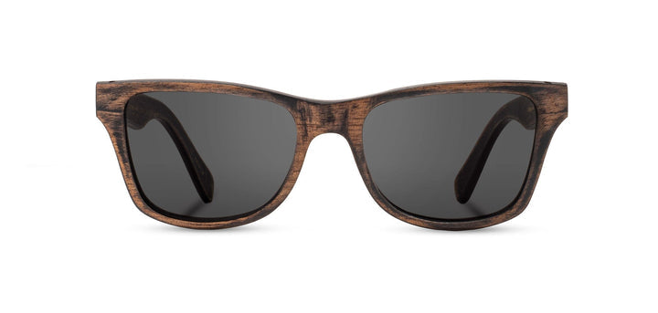 Canby in Distressed Dark Walnut & Grey Polarized