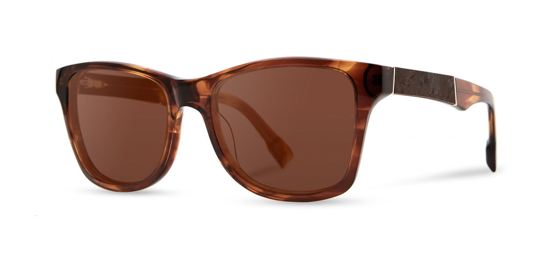 Canby XL in Bourbon, Elm Burl & Brown Polarized