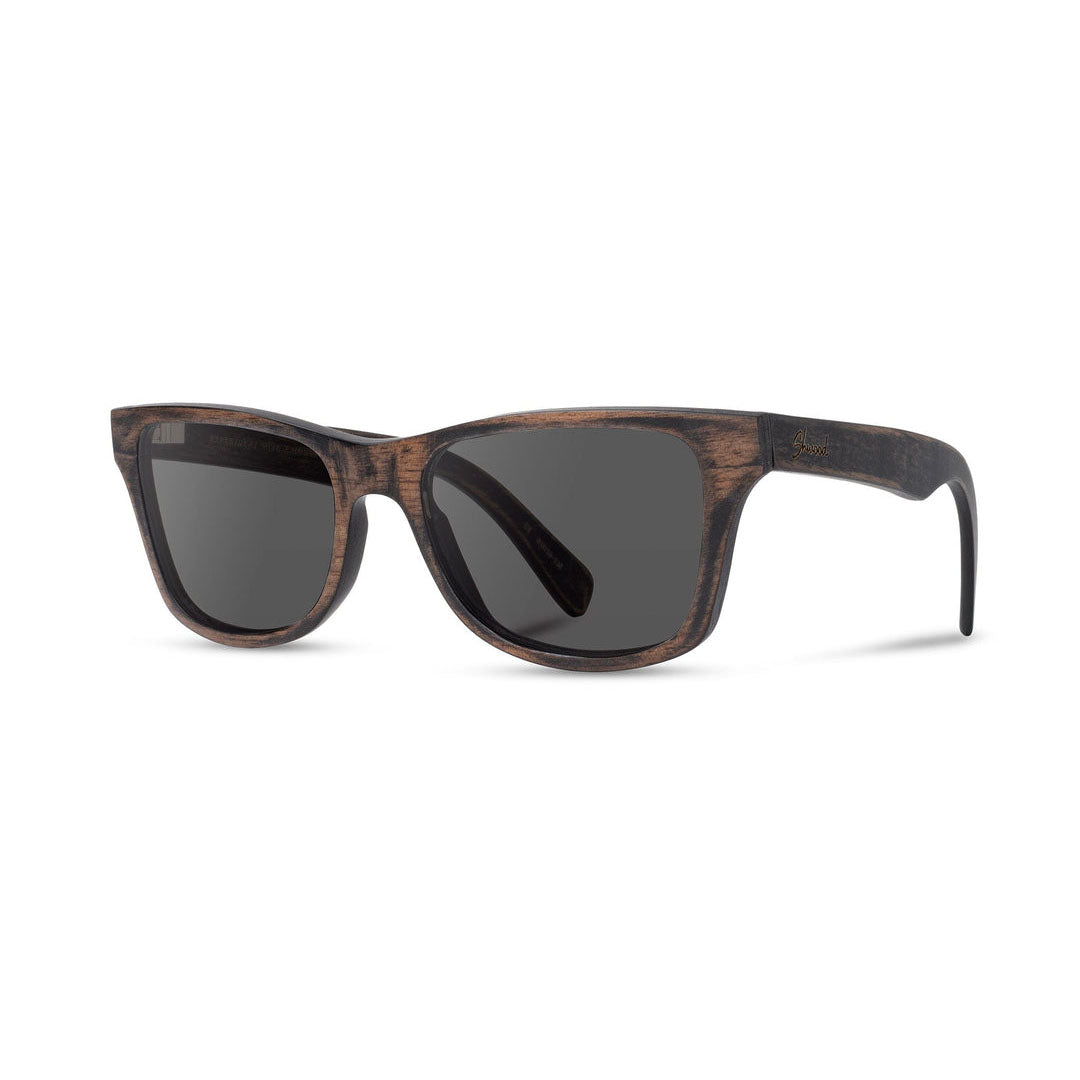 Canby in Distressed Dark Walnut & Grey Polarized