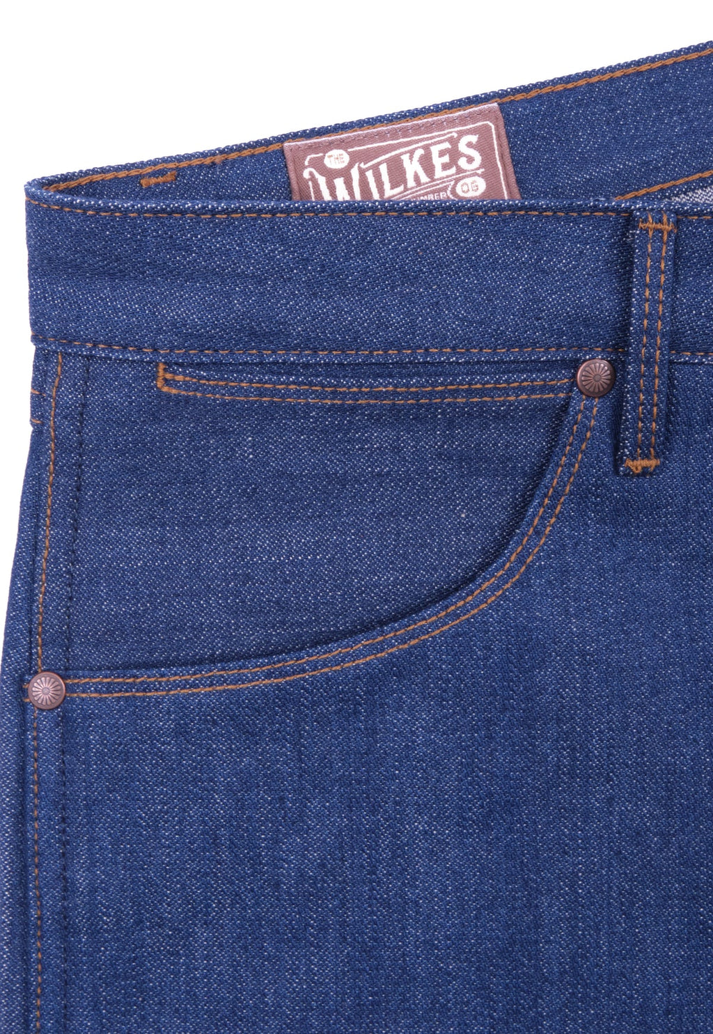 #PH-P3135032 Freenote Cloth Wilkes in 12 oz. Vintage Blue Denim
