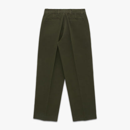 Staff Chino Twill Pant in Olive