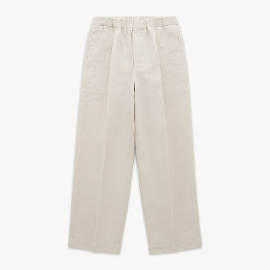Park Cotton/Linen Pant in Bone