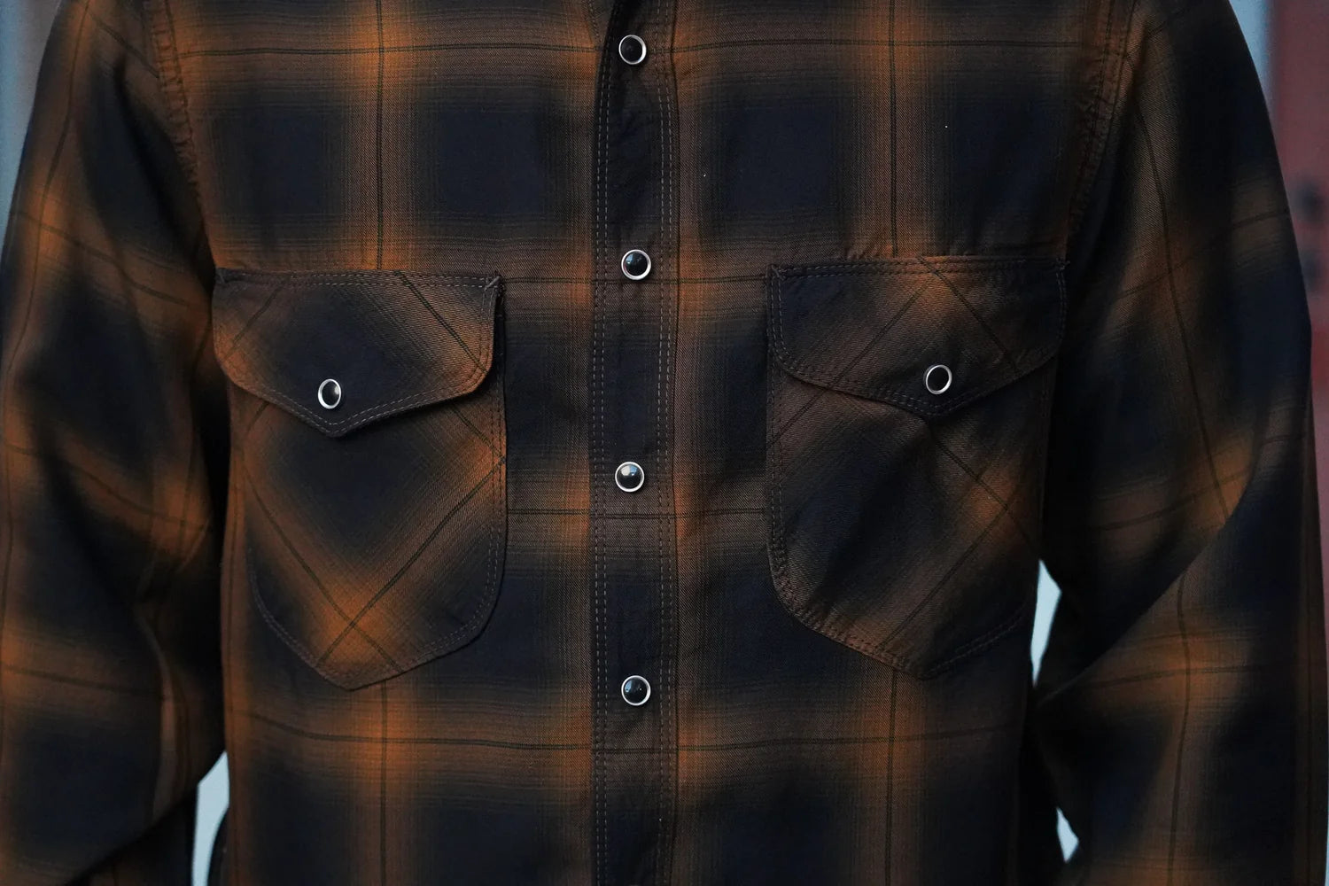 #PH-P1012641XL Freenote Cloth Bodie in Black Plaid