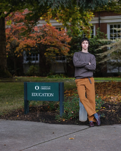 Soft Poison Knit in Brown Mix