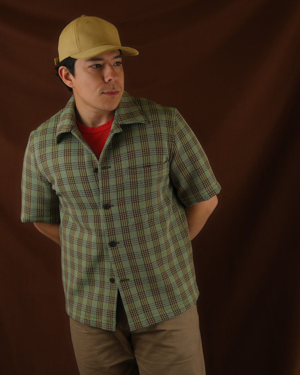 Lounge Shirt in Lawn Chair Plaid