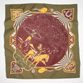 Neon Cowboy Bandana in Olive Tree