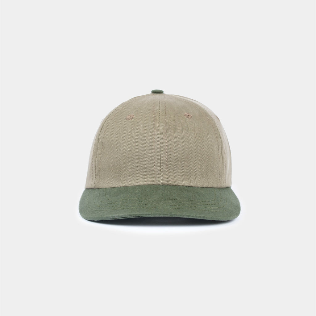 Baseball Hat in Sage & Spruce Dry Waxed Cotton