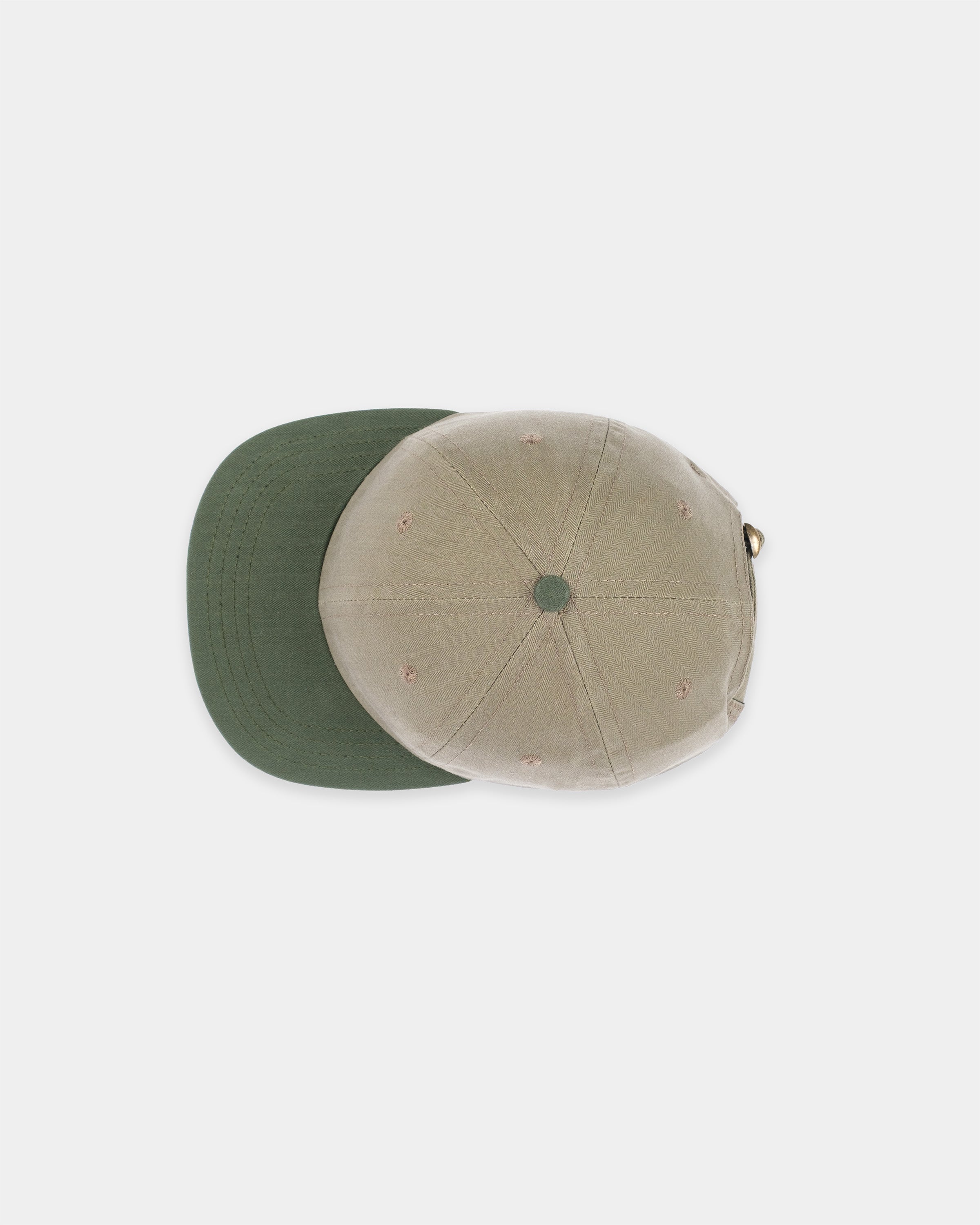 Baseball Hat in Sage & Spruce Dry Waxed Cotton