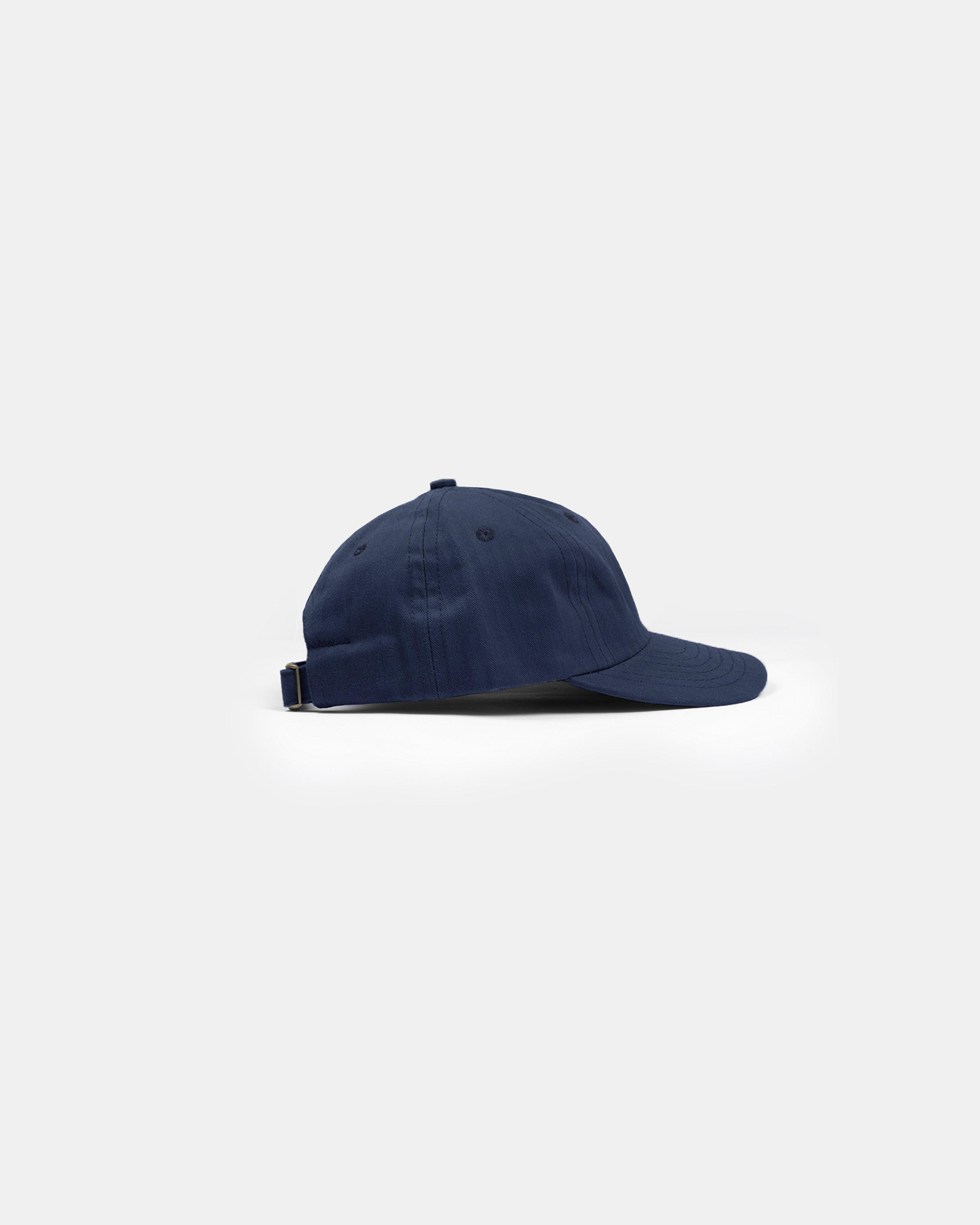 Baseball Hat in Regal Blue Dry Wax Canvas