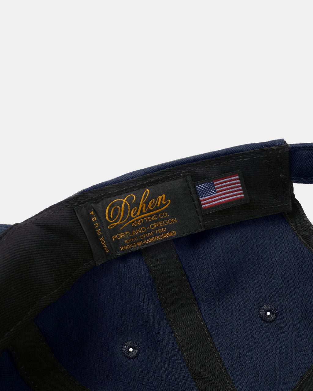 Baseball Hat in Regal Blue Dry Wax Canvas