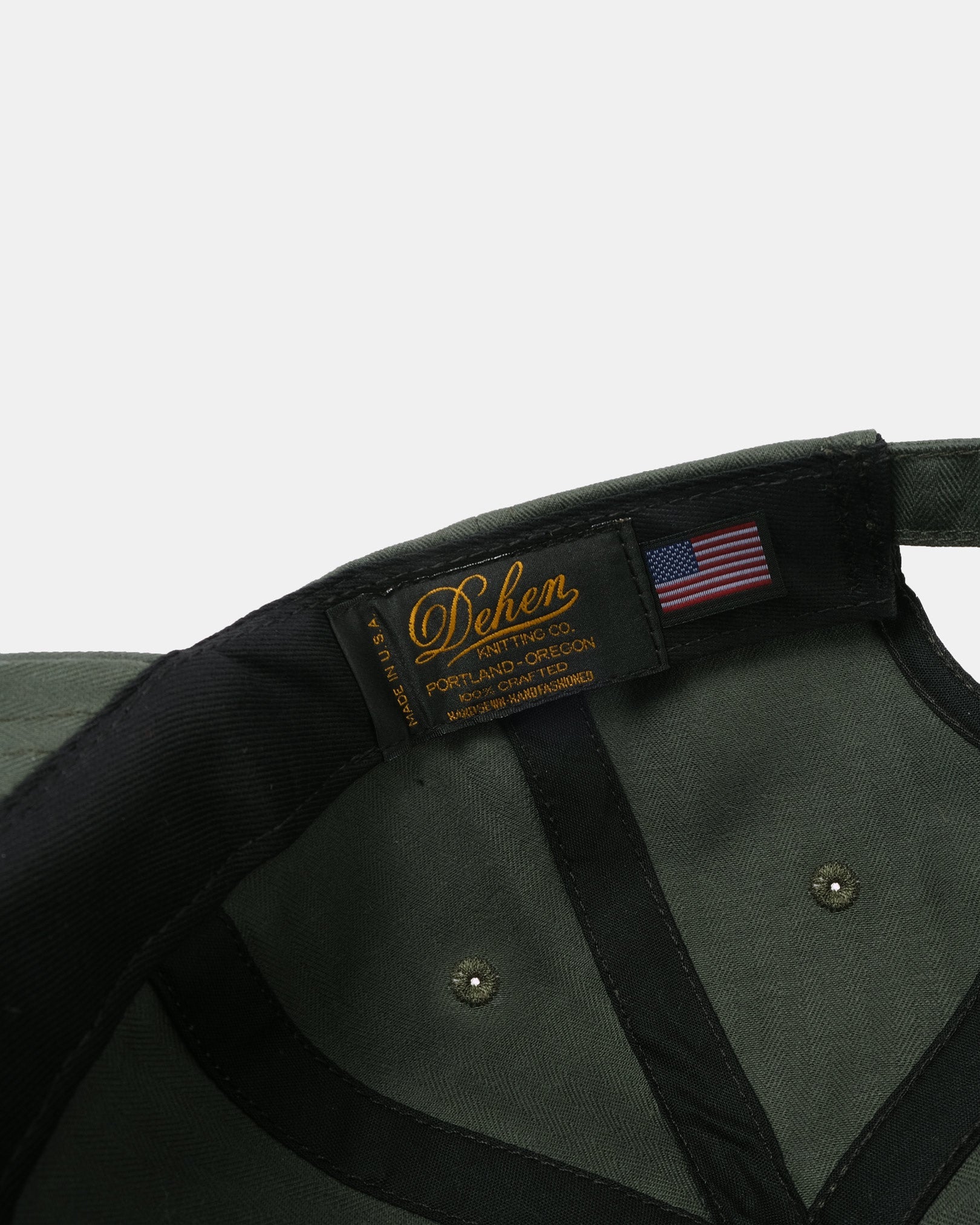 Baseball Cap in Spruce Dry Wax