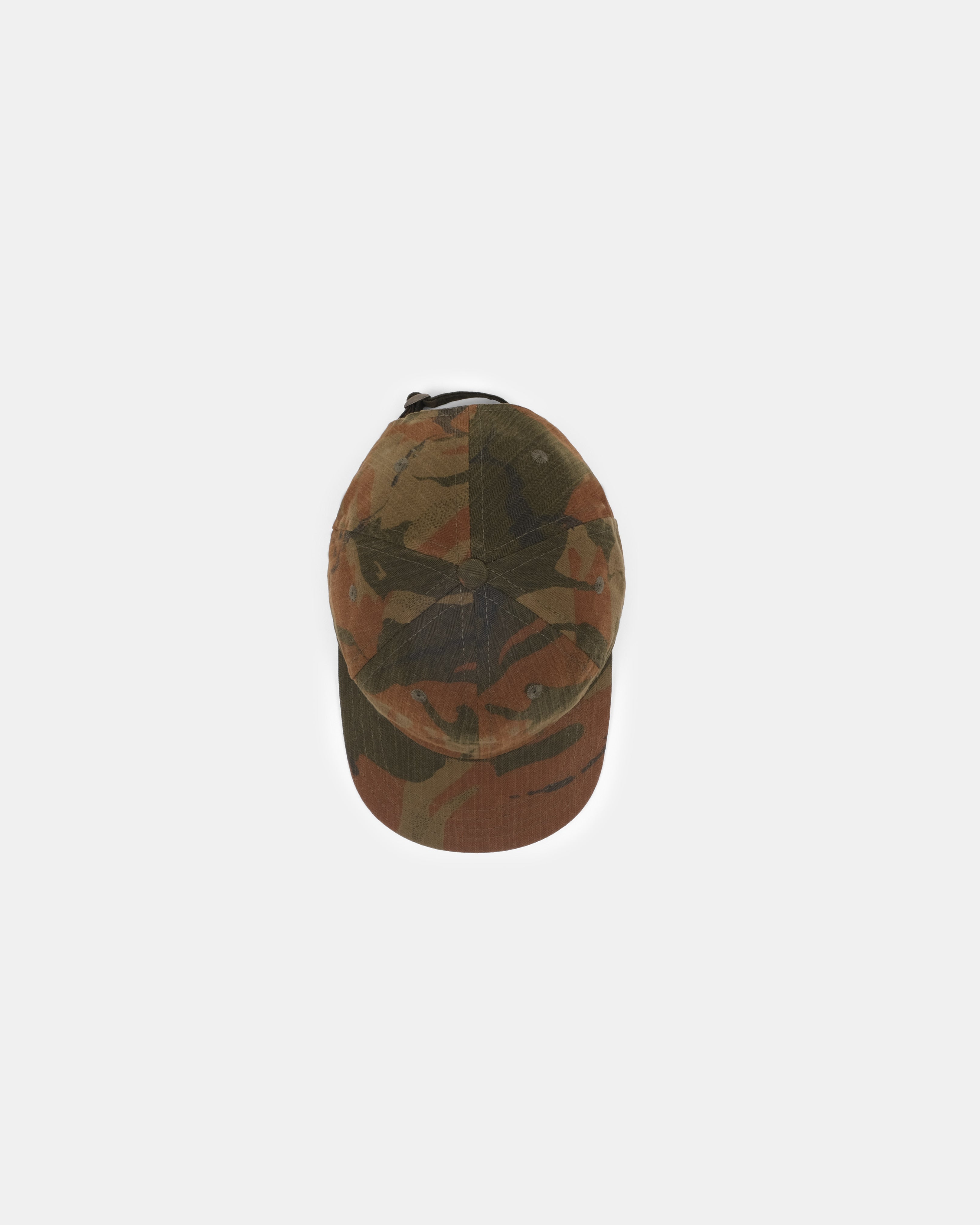 Unstructured Baseball Hat in Ginger Camo