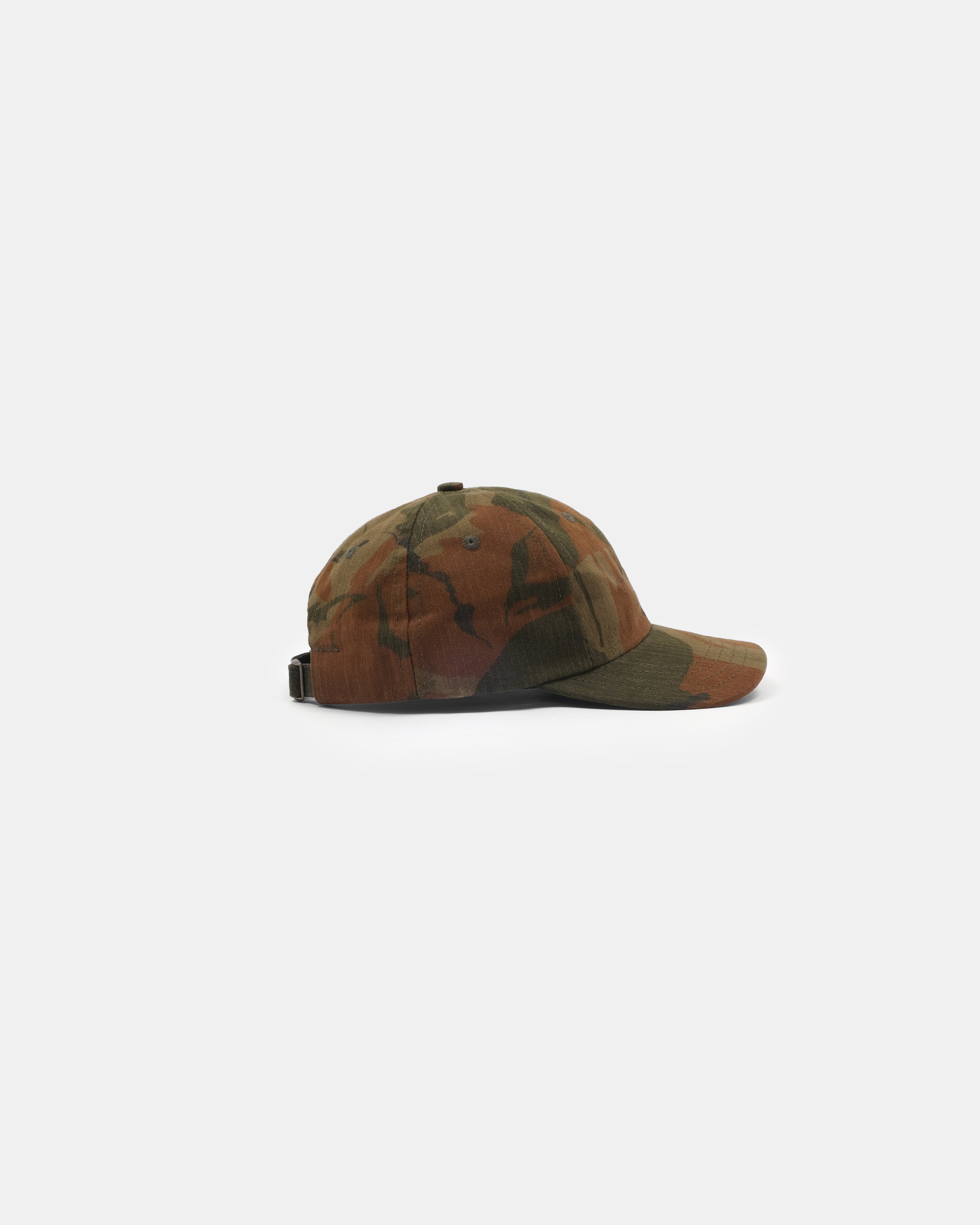 Unstructured Baseball Hat in Ginger Camo