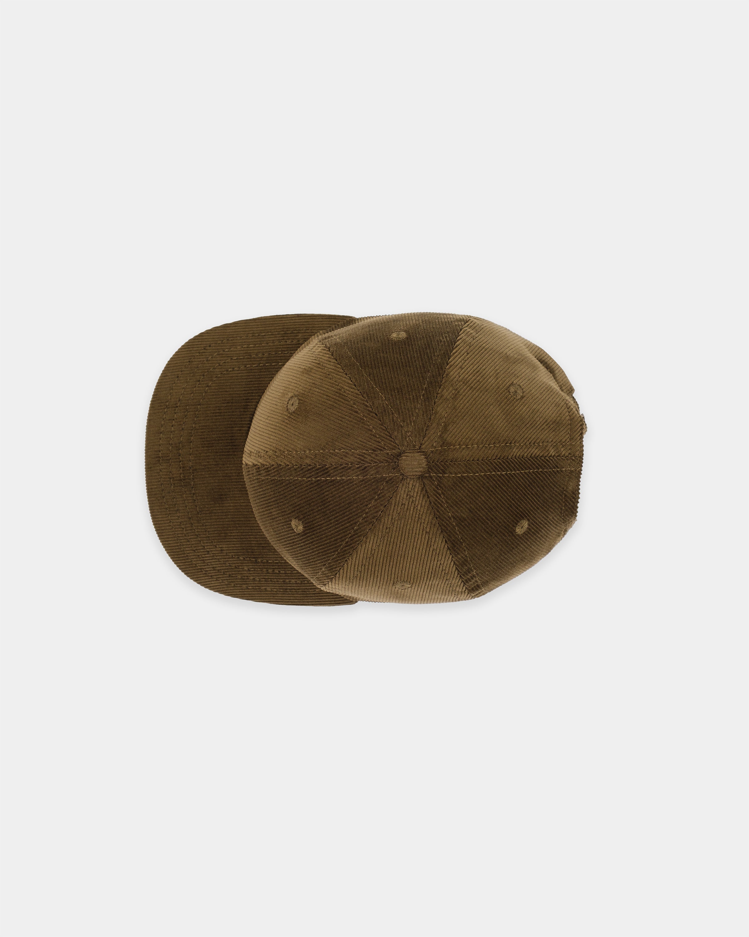 Baseball Hat in Olive Drab Corduroy