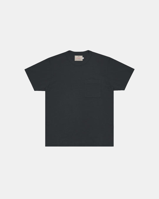 #PH-P1096XXL Dehen Heavy Duty Single Pocket Tee in Dark Charcoal