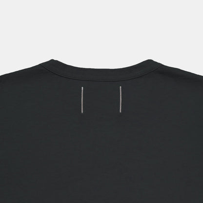 Heavy Duty Single Pocket Tee in Dark Charcoal