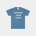 Heavy Duty Tee in Support Your Local Faded Blue