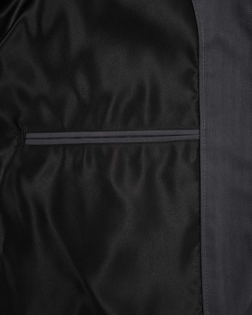 Pilot Jacket in Slate Dry Waxed Cotton