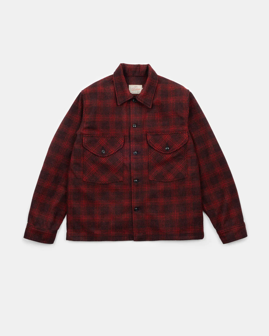 Skyline Overshirt in Canyon Plaid Melton Wool