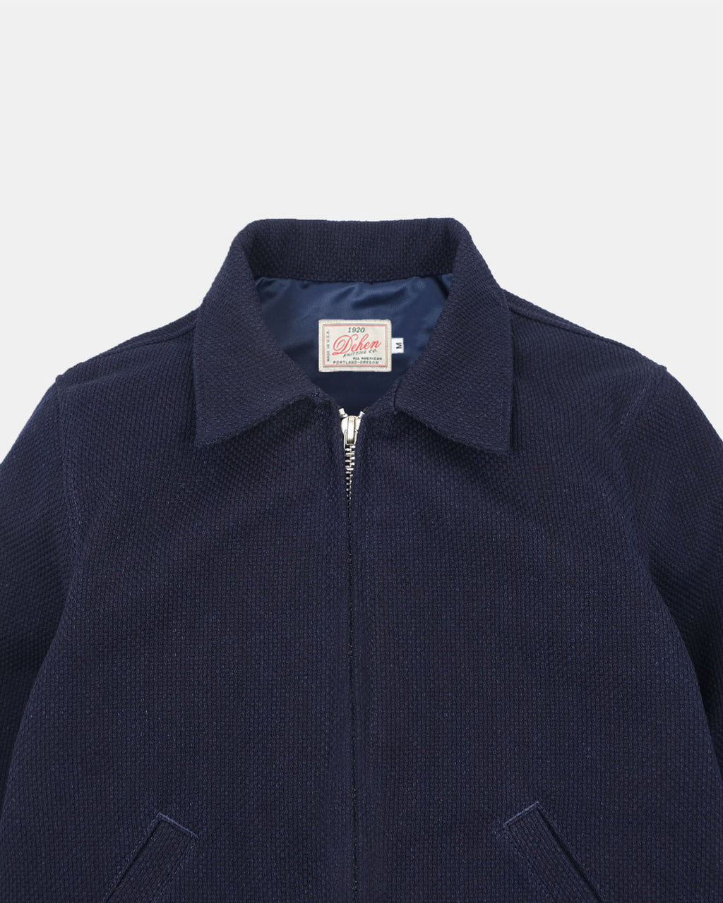 Weekender Jacket in Indigo Sashiko