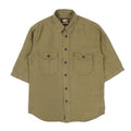 Delray in Military Olive Linen Canvas