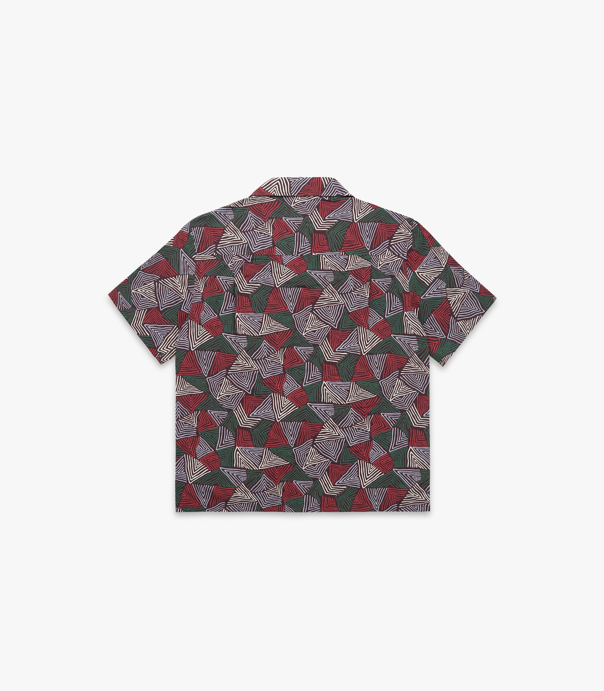 Doodle Rayon & Cotton Shirt in Coffee