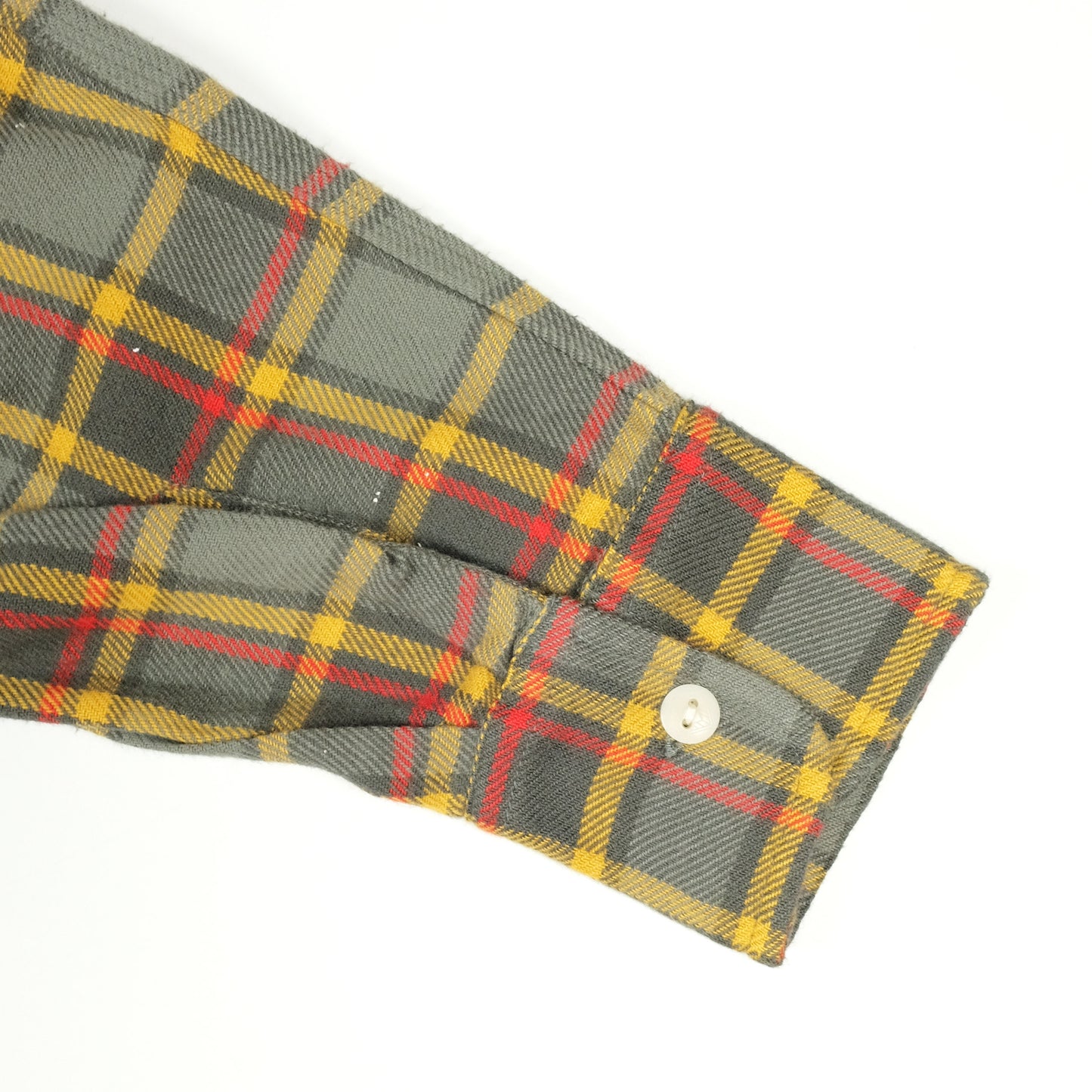 Washed Flannel Workshirt in Dusk Plaid