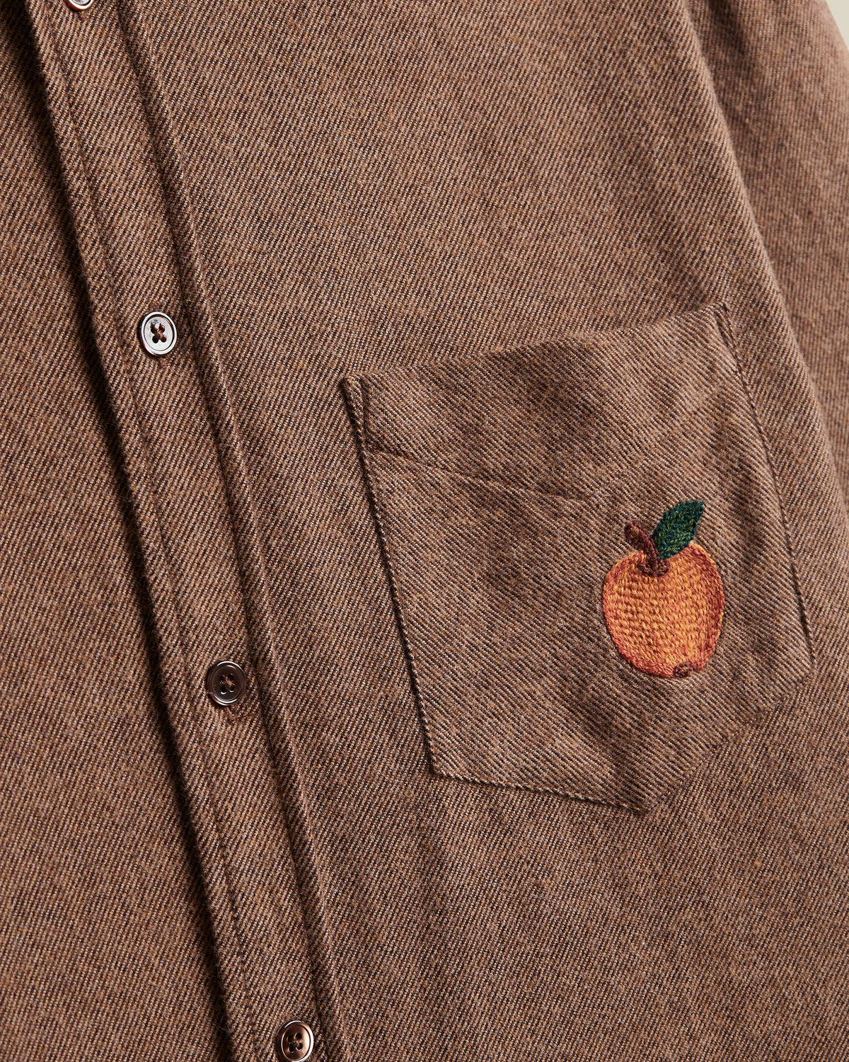 Embroidery Flannel in Almond