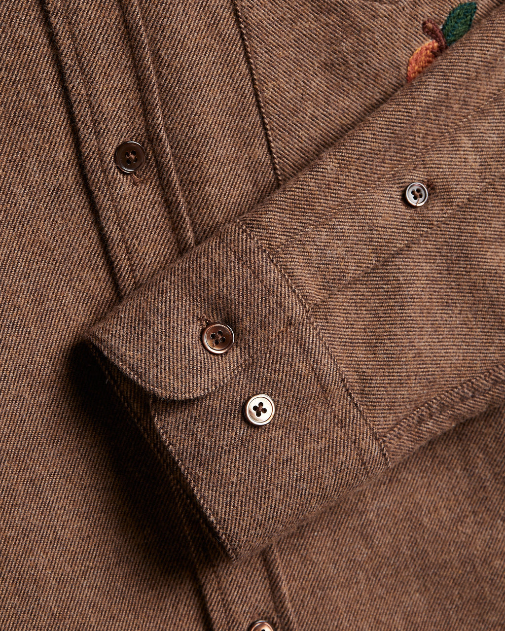 Embroidery Flannel in Almond