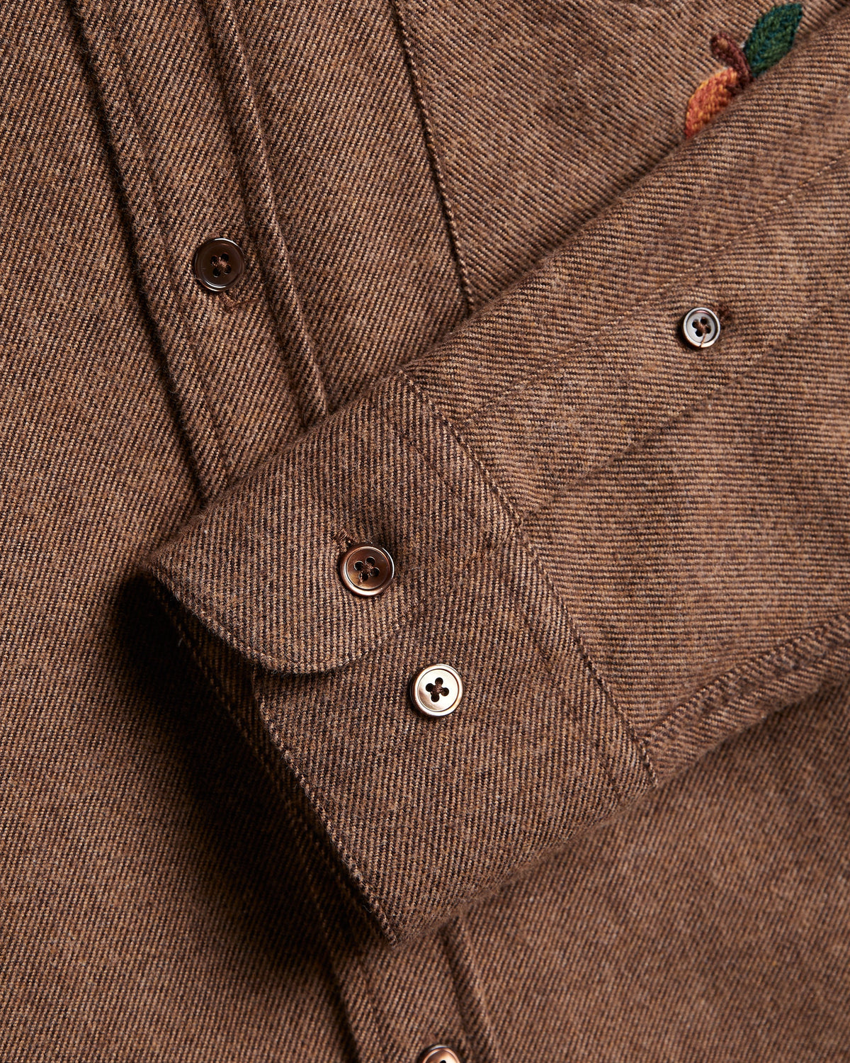 Embroidery Flannel in Almond
