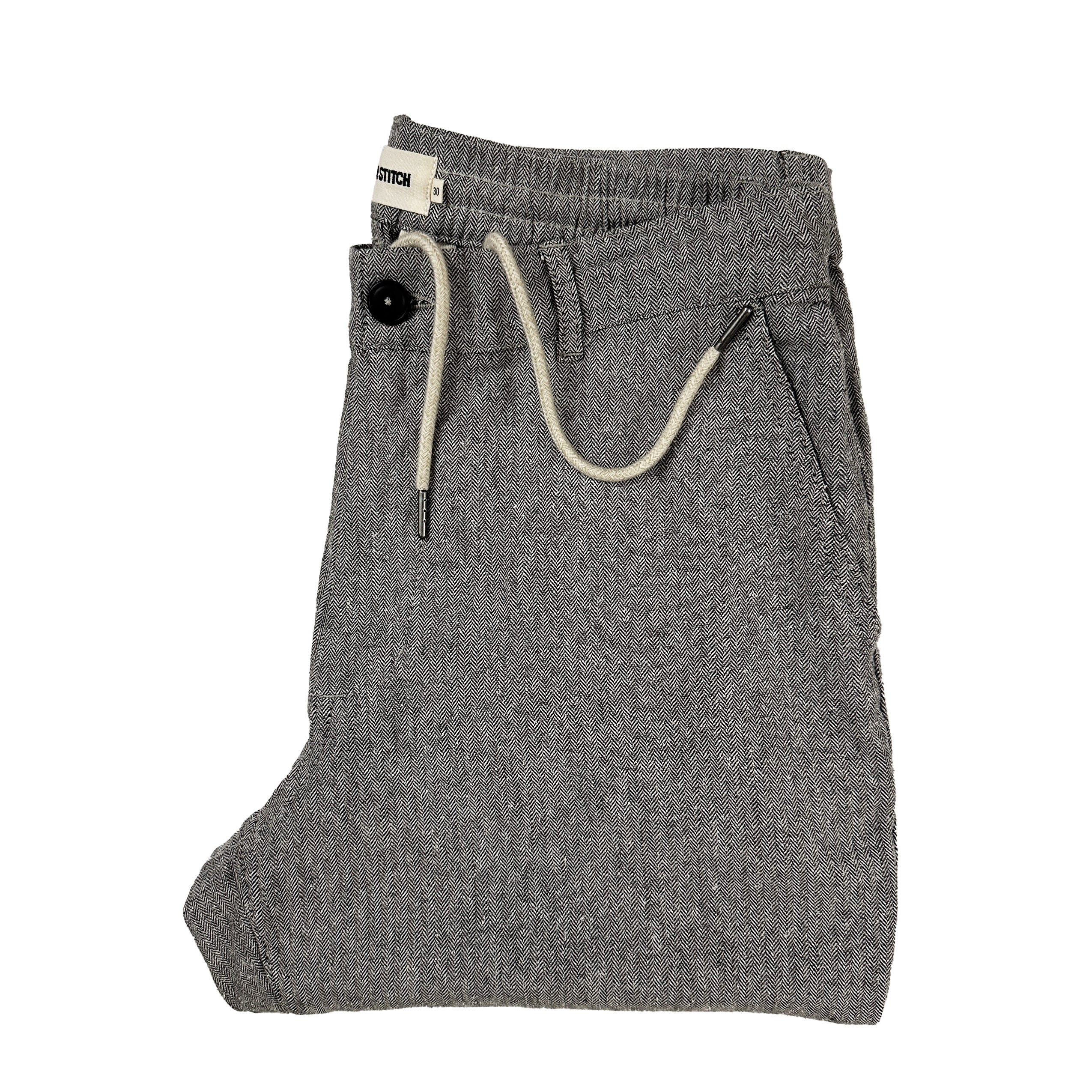 #PH-P303230 Taylor Stitch Easy Pant in Grey Herringbone