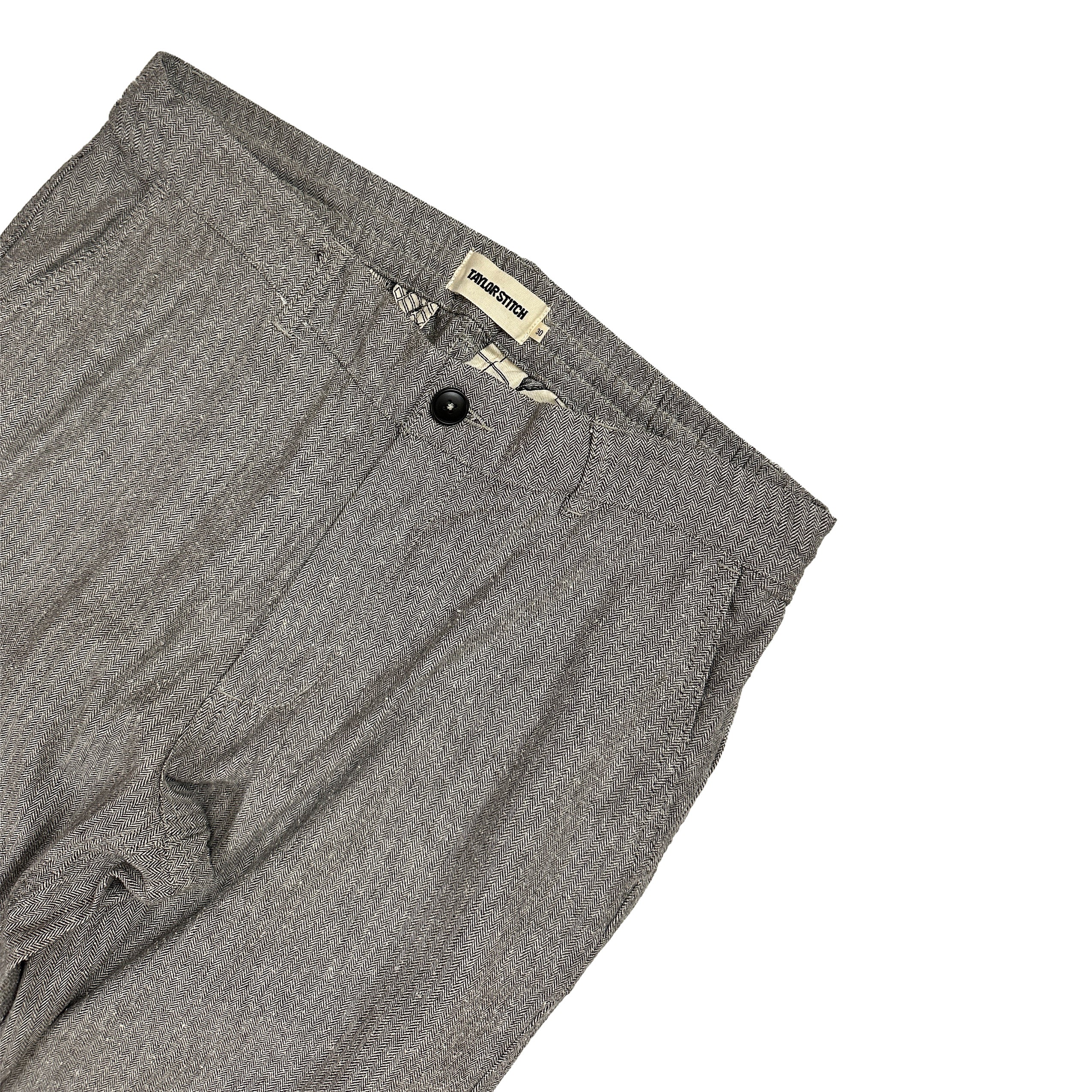 #PH-P303230 Taylor Stitch Easy Pant in Grey Herringbone