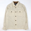 Field Overshirt in Ecru Wool