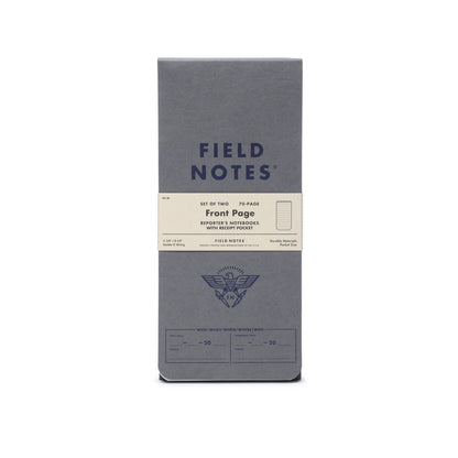 Front Page Reporter's Notebook, 2-pack