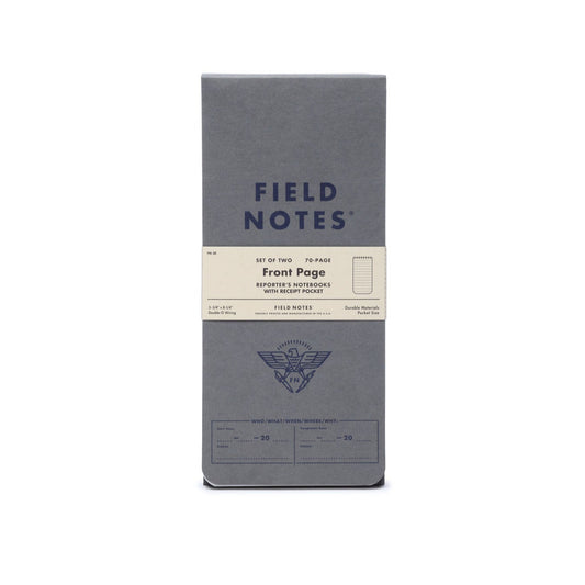 Front Page Reporter's Notebook, 2-pack