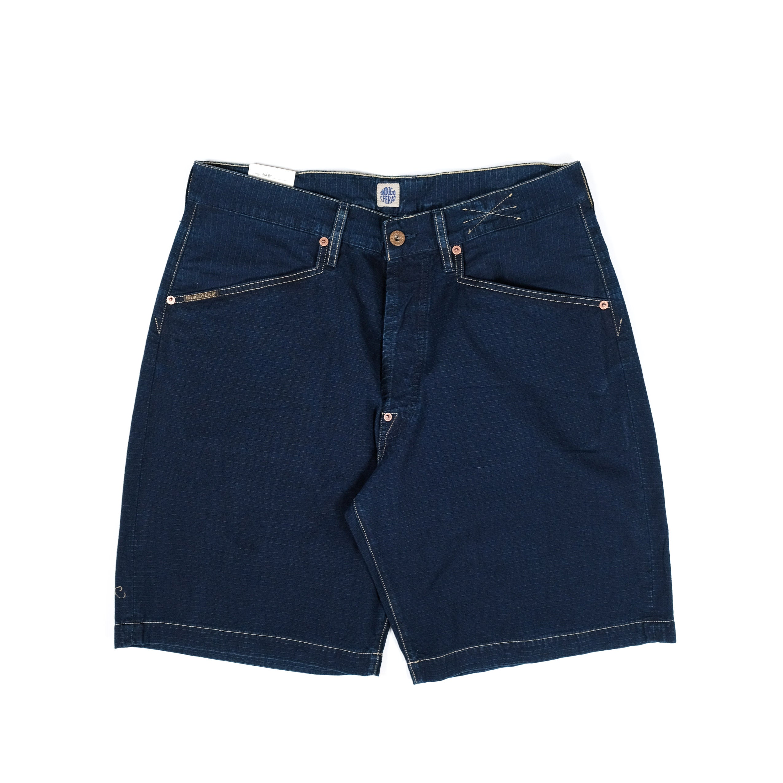 Foley Shorts in Indigo Ripstop