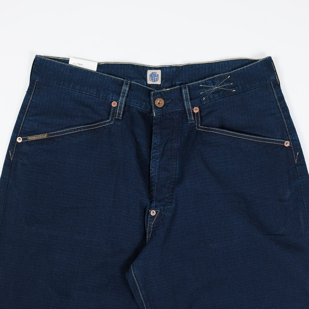 Foley Shorts in Indigo Ripstop