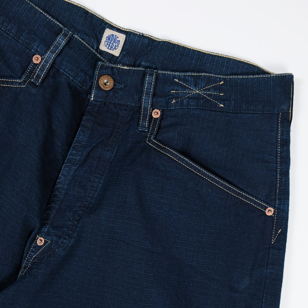 Foley Shorts in Indigo Ripstop