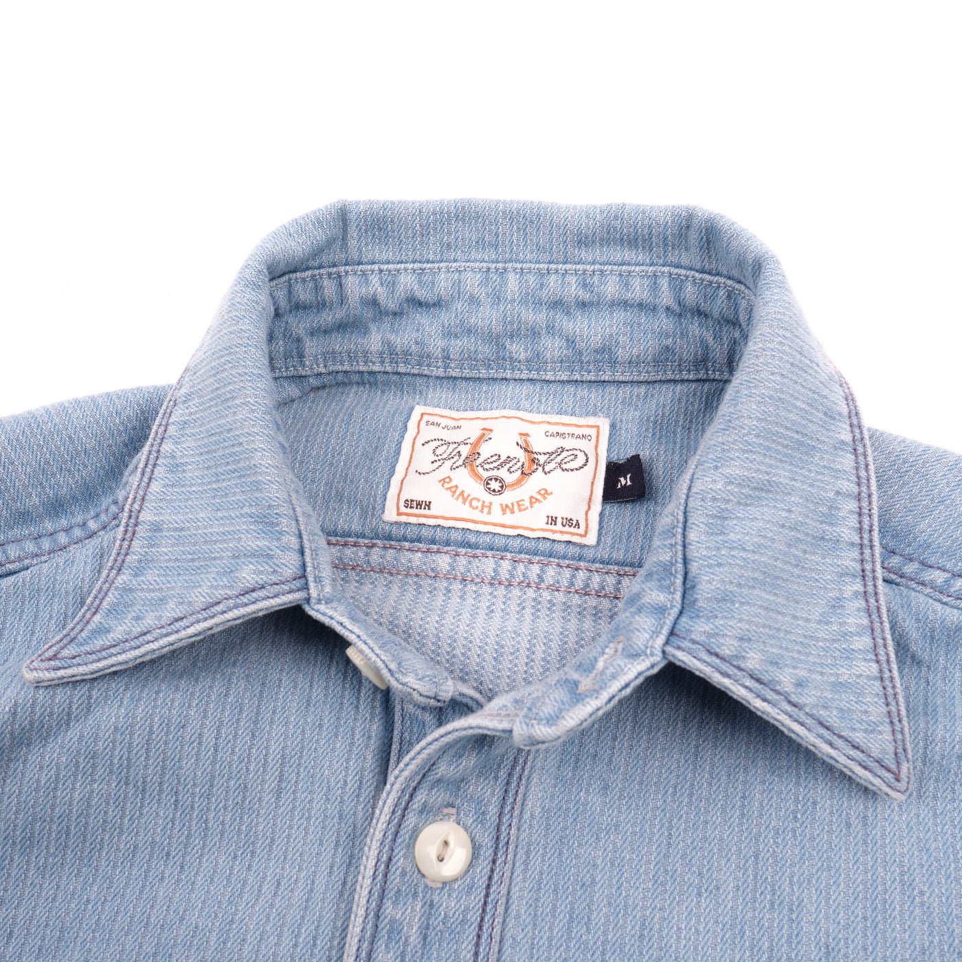 Rancho in Bleached Indigo Corduroy