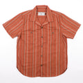 Short Sleeve Dayton in Orange Stripe