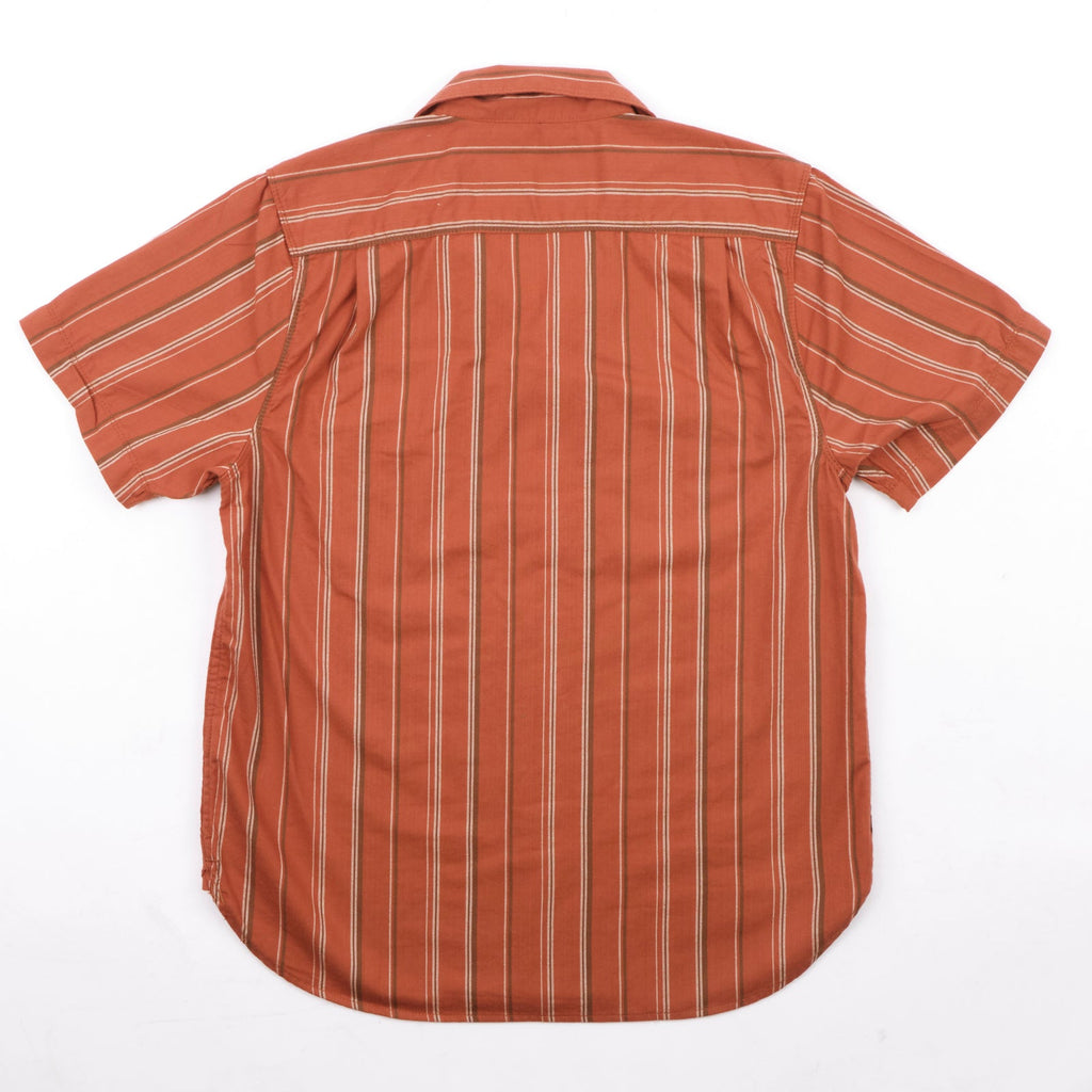 Short Sleeve Dayton in Orange Stripe
