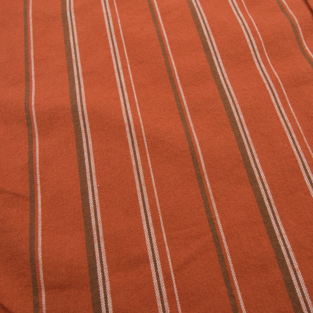 Short Sleeve Dayton in Orange Stripe
