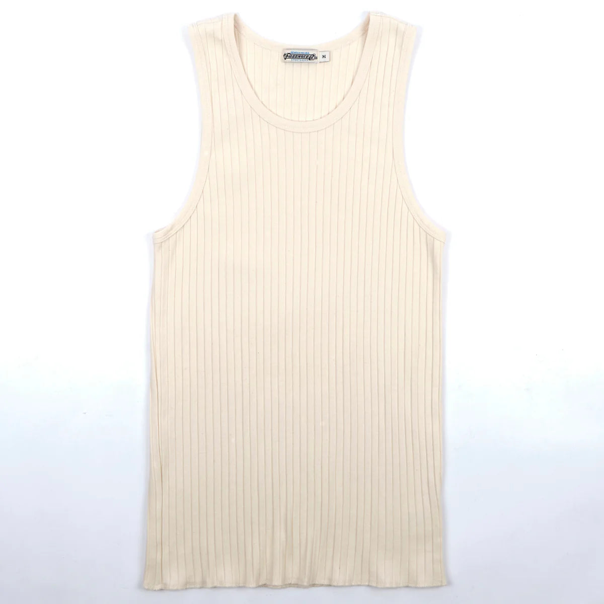 Ribbed Tank in Natural – Porterhouse Clothing & Supply