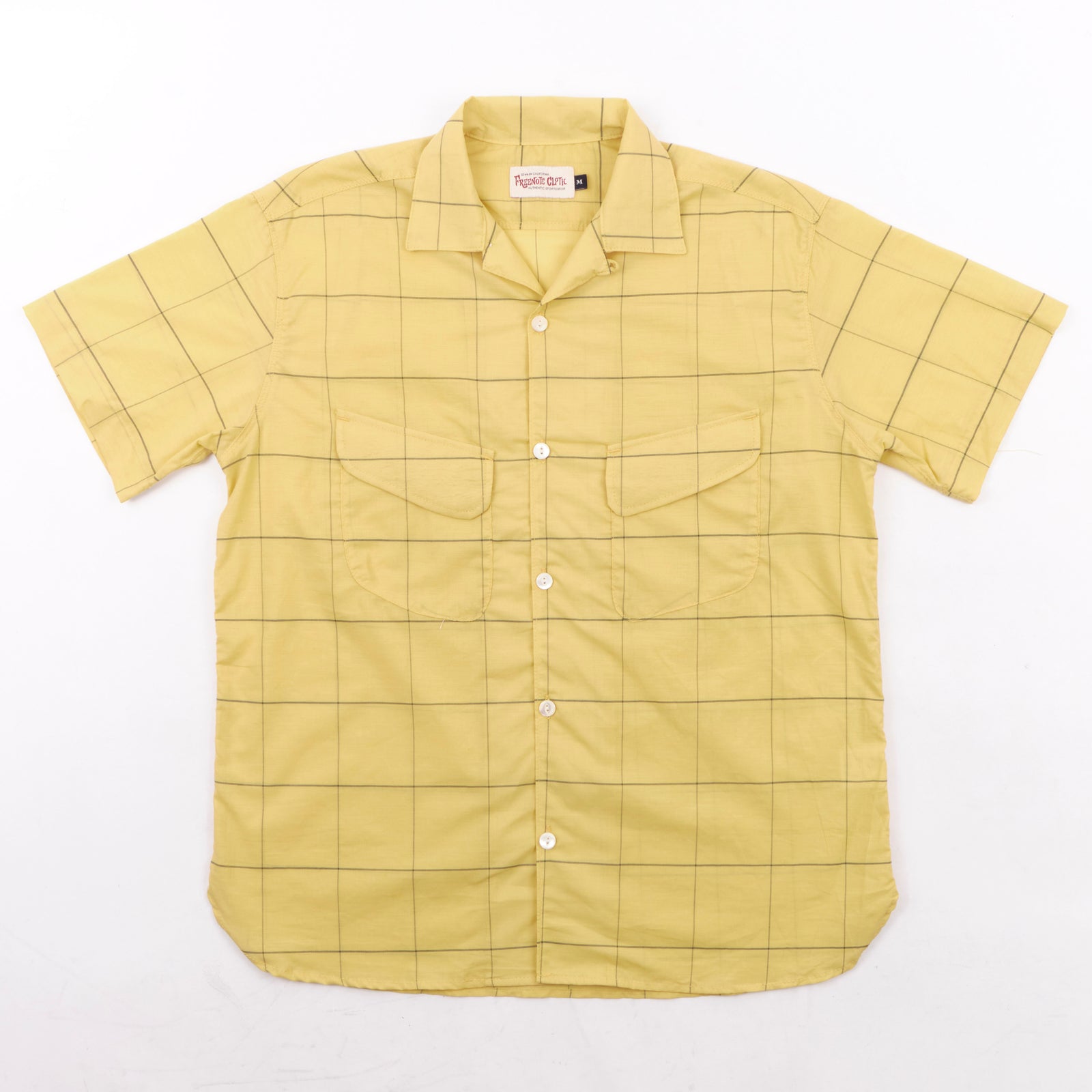 Dean Double Pocket in Yellow Check