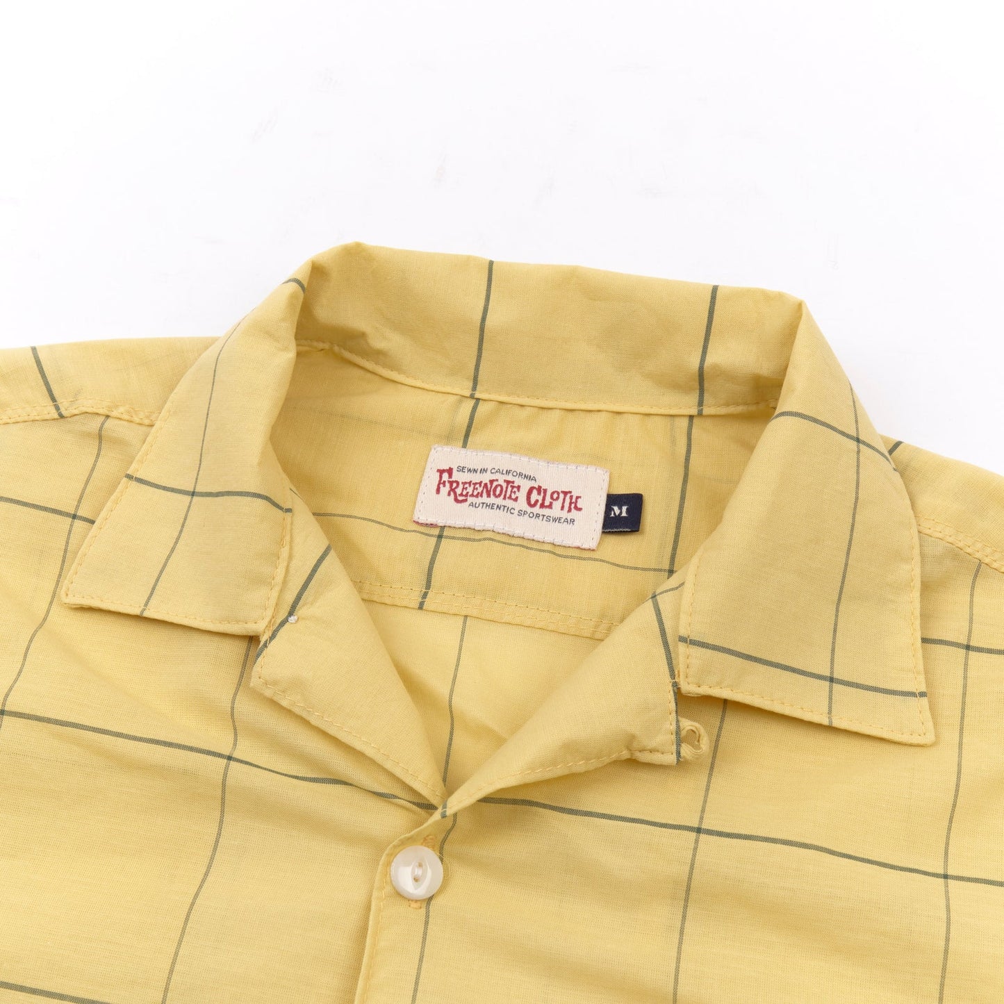 Dean Double Pocket in Yellow Check