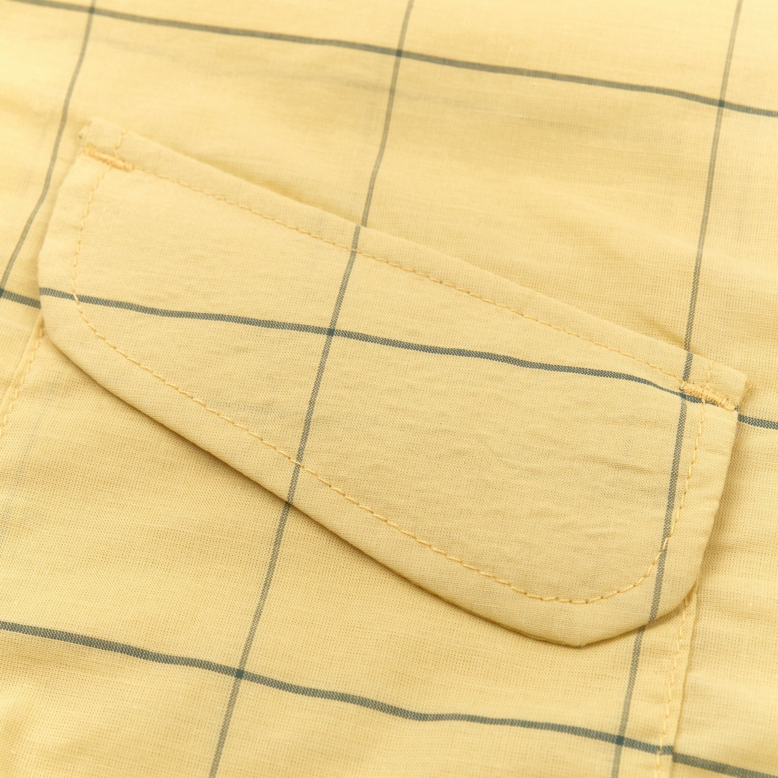 Dean Double Pocket in Yellow Check