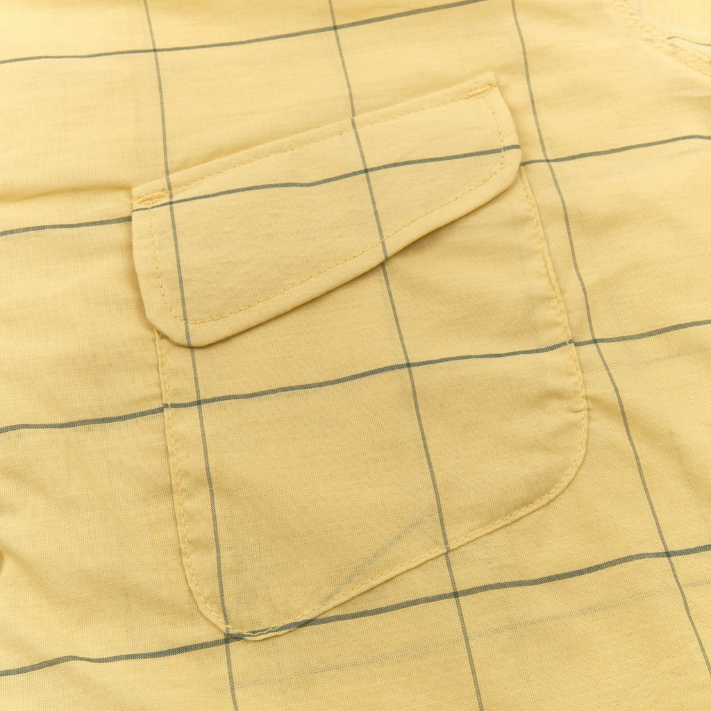 Dean Double Pocket in Yellow Check