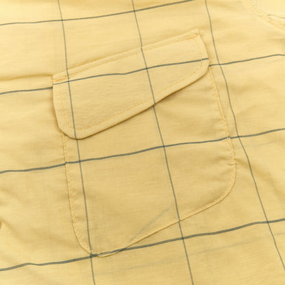Dean Double Pocket in Yellow Check