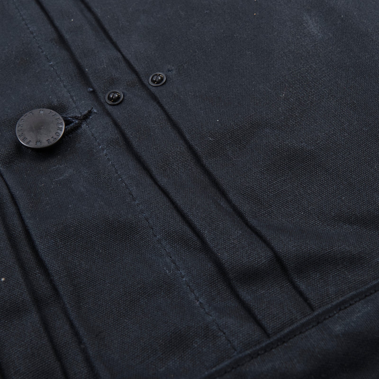 Waxed Riders Jacket in Black